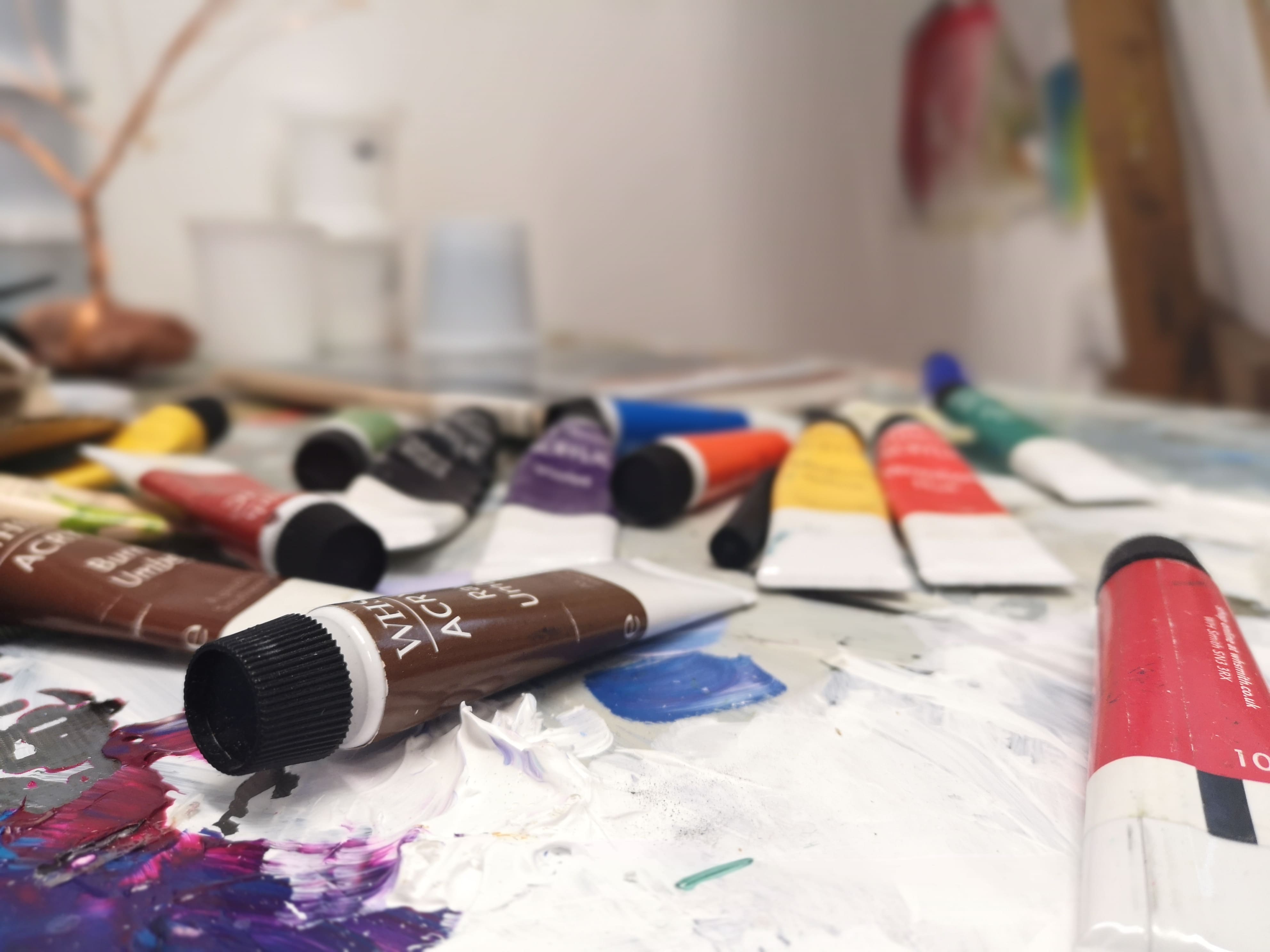 Introduction to Acrylics: Abstract Art - Summer 2026