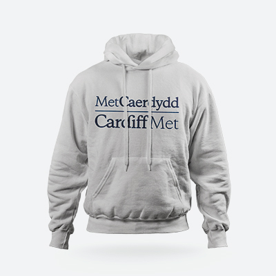 Cardiff Met Hoodie - Grey