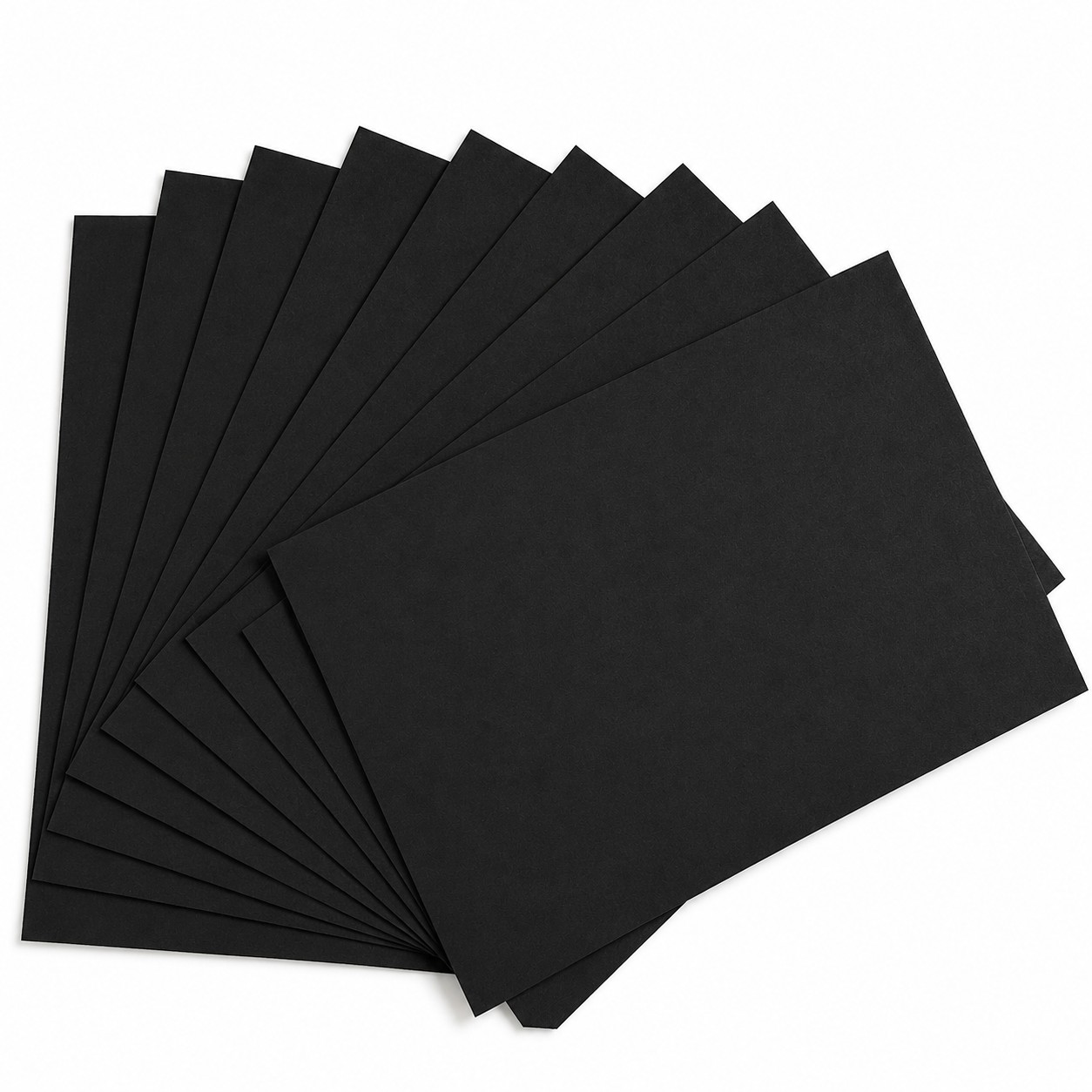 A2 Black Card with Black Core 1.25mm