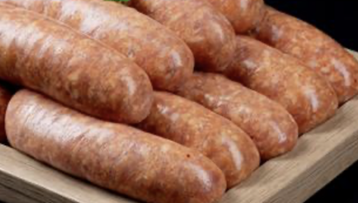 1Kg Butchers Classic Hot Honey Sausages - FROZEN
