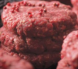 Caramelised Onion & Cracked Black Pepper Beef Burgers - FROZEN